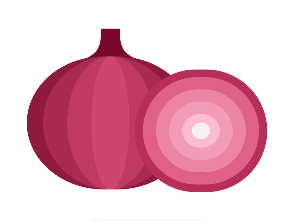 Red Onion Clipart Download