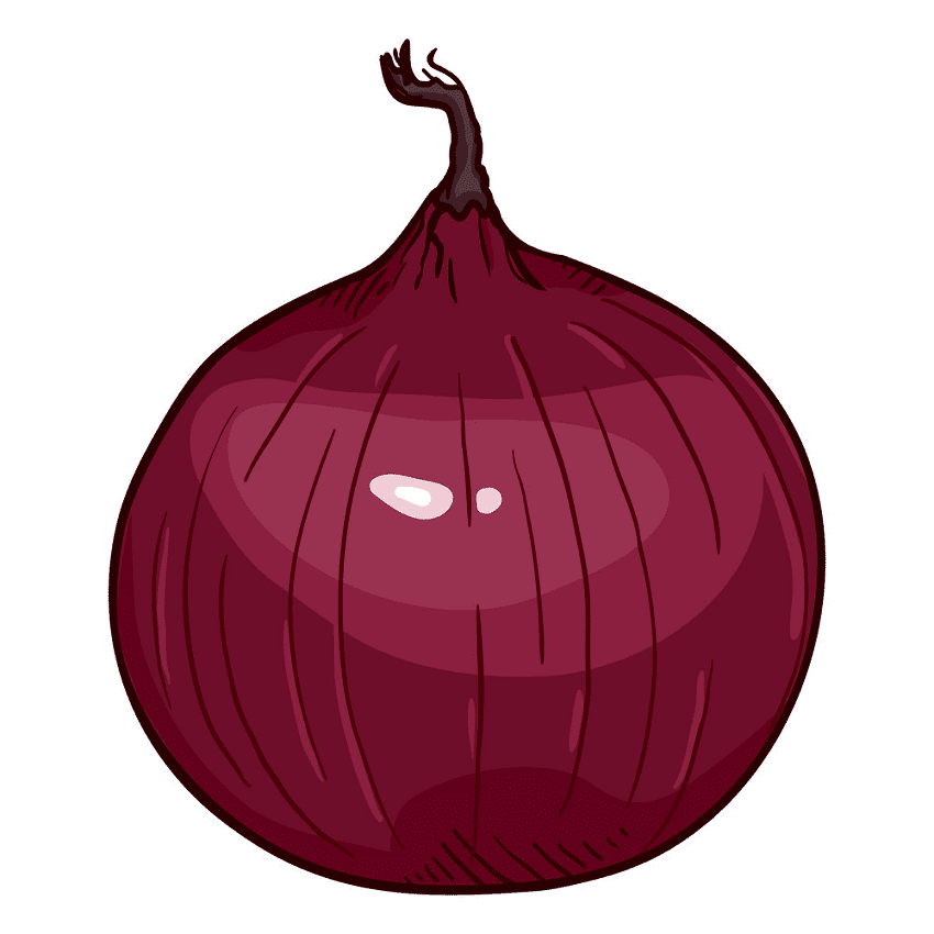 Red Onion Clipart Free