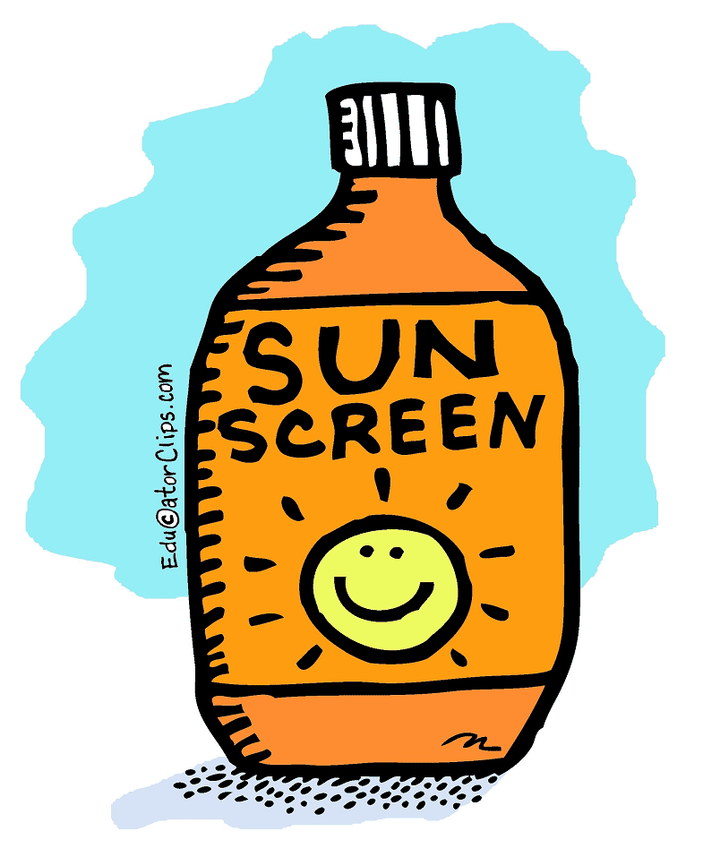 Sunscreen Clipart Free Png Images