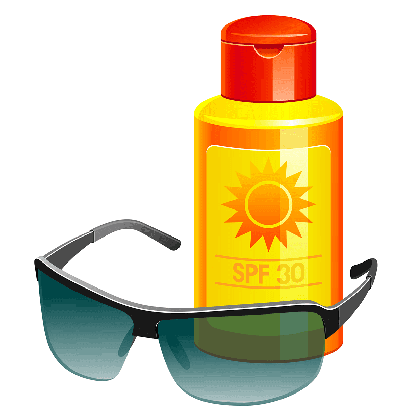 Sunscreen Clipart Image