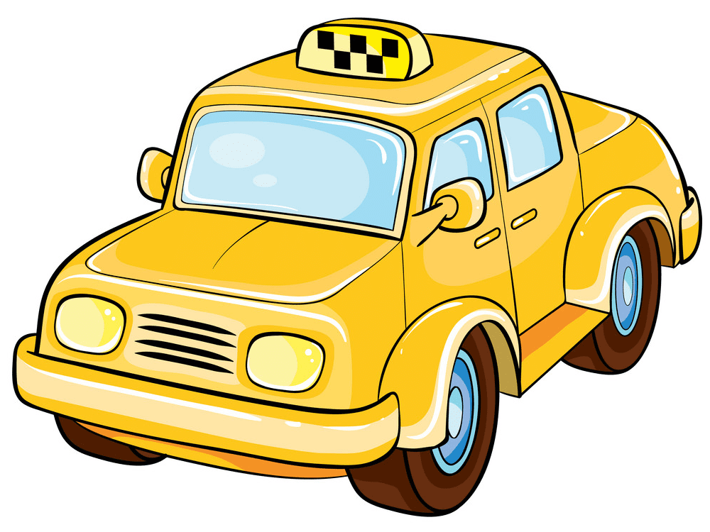 Taxi Cab Clipart Pictures