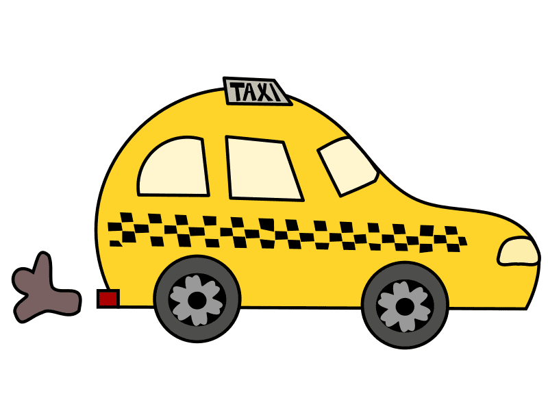 Taxi Cab Clipart Png Download