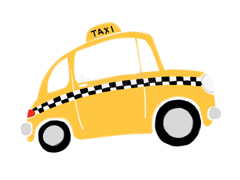 Taxi Cab Clipart Png Free