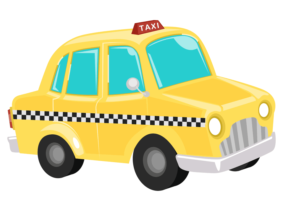 Taxi Clipart Image
