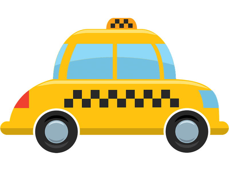 Taxi Clipart Transparent For Free