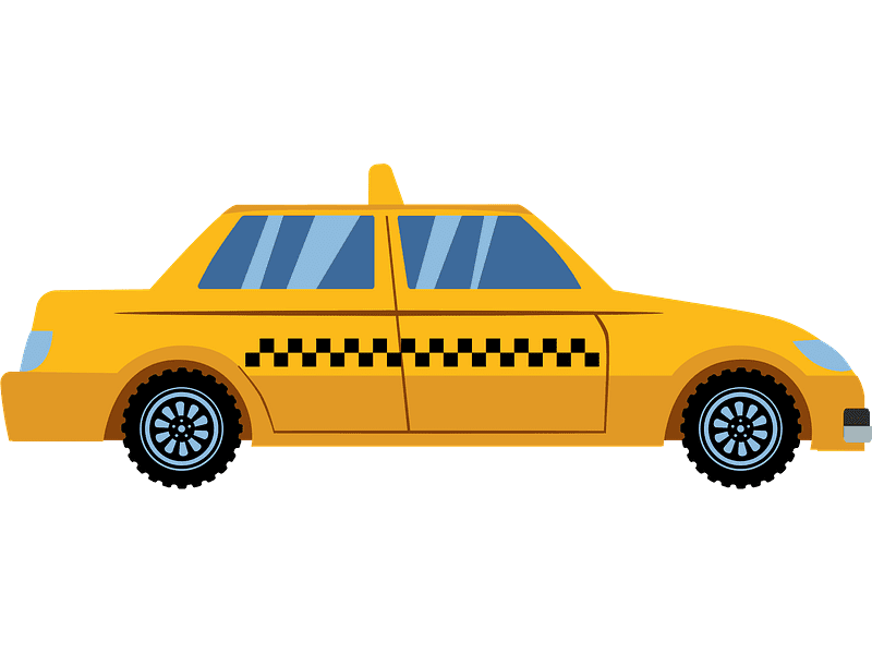 Taxi Clipart Transparent Png