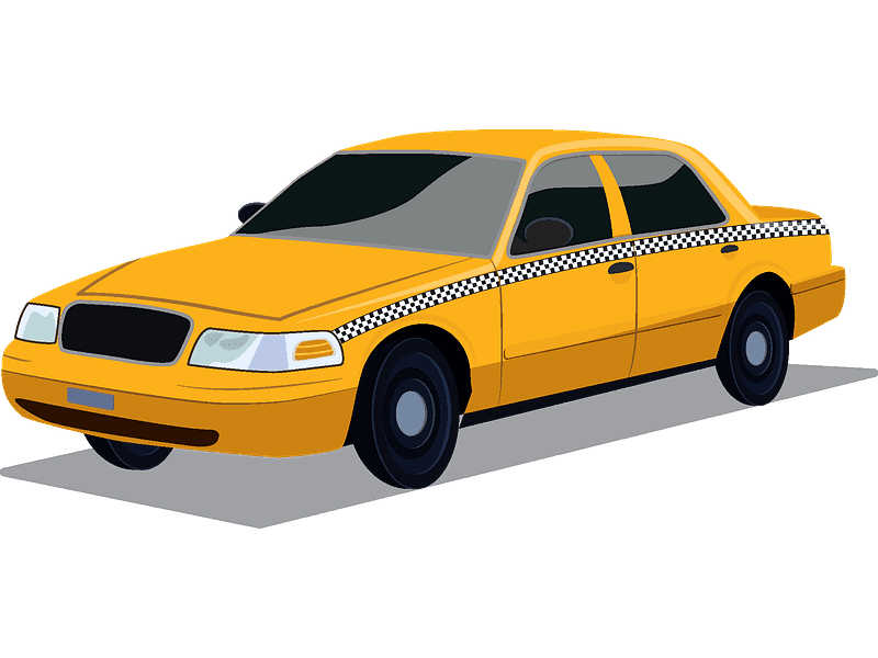 Taxi Clipart Transparent