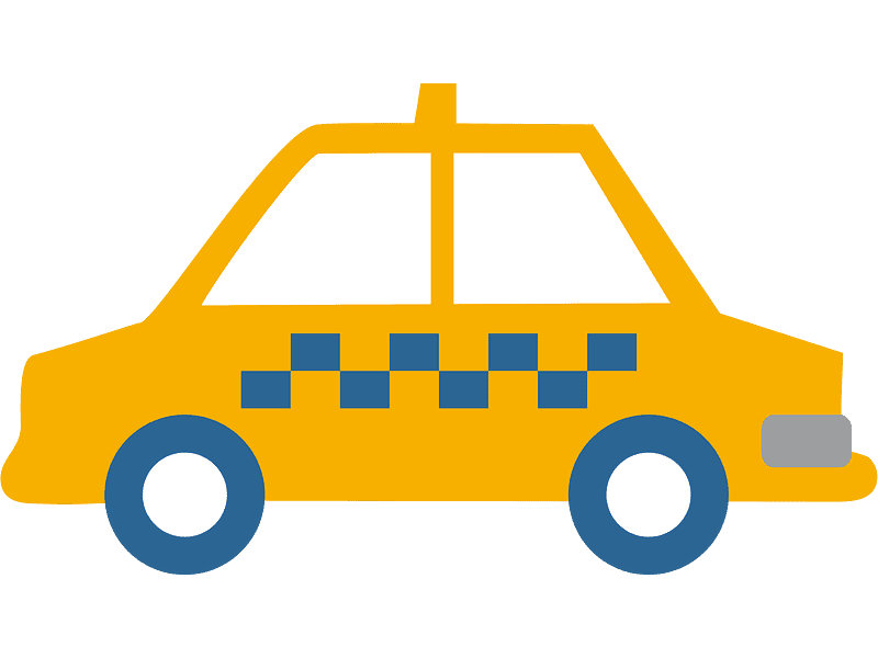 Taxi Transparent Clipart For Free