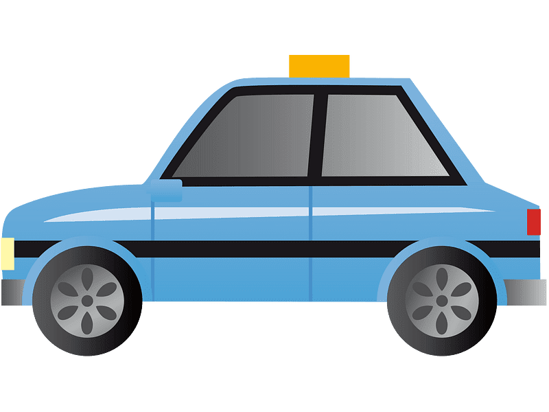 Taxi Transparent Clipart