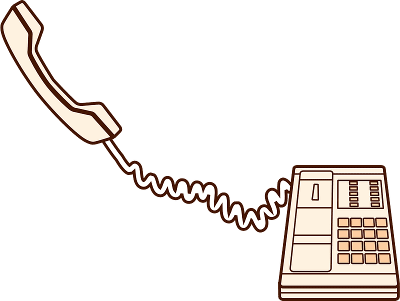 Telephone Clipart Transparent Png