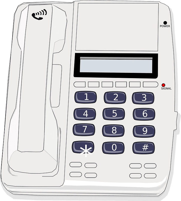 Telephone Clipart Transparent