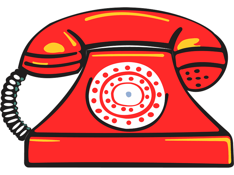 Telephone Transparent Clipart For Free