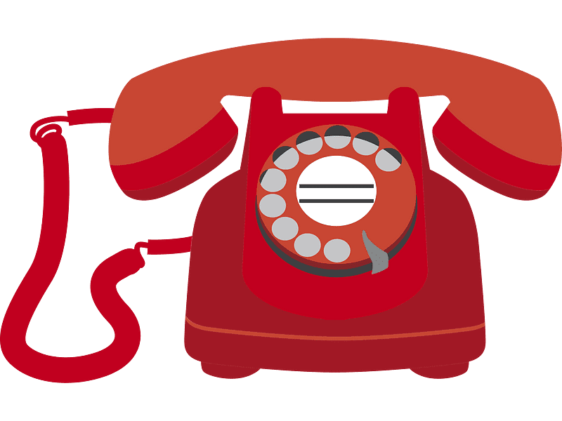 Telephone Transparent Clipart Free