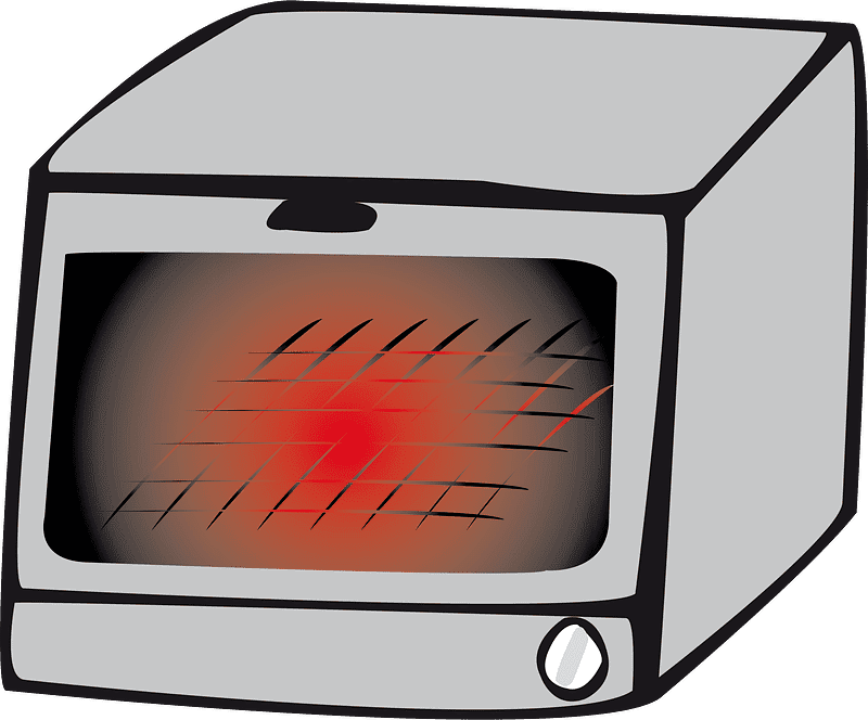 Toaster Oven Clipart Transparent Background