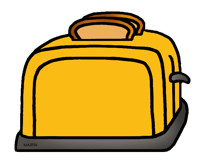 Yellow Toaster Clipart