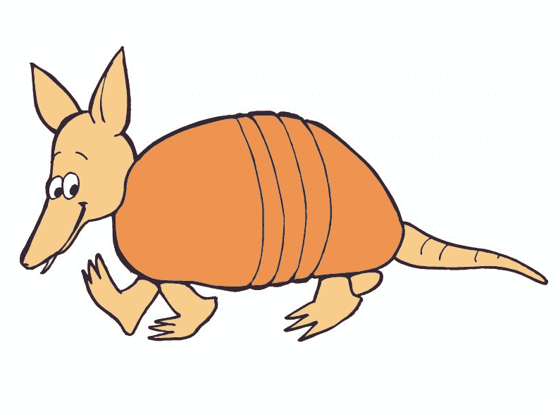 Armadillo Clipart Free Pictures