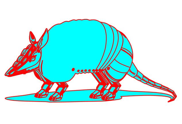 Armadillo Clipart for Free