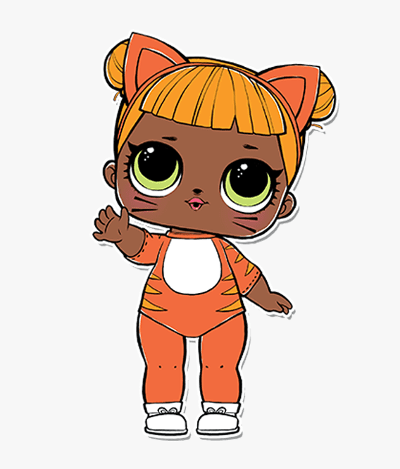 Baby Cat Lol Doll Clipart