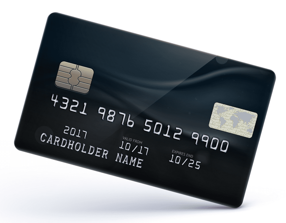 Black Credit Card Clipart