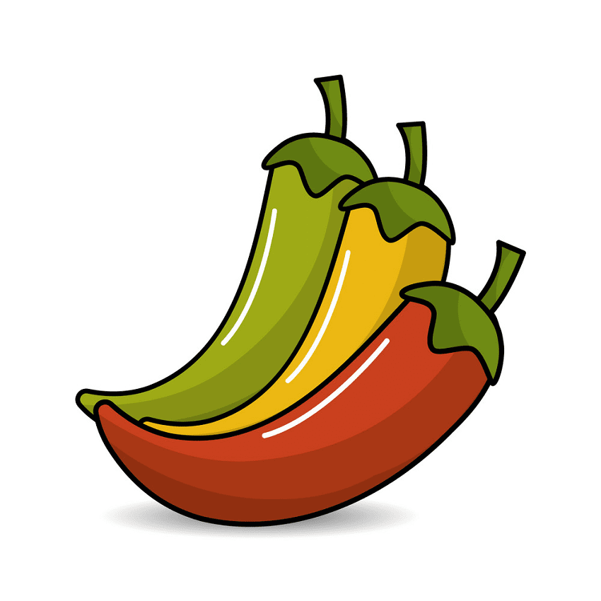 Chili Peppers Clipart