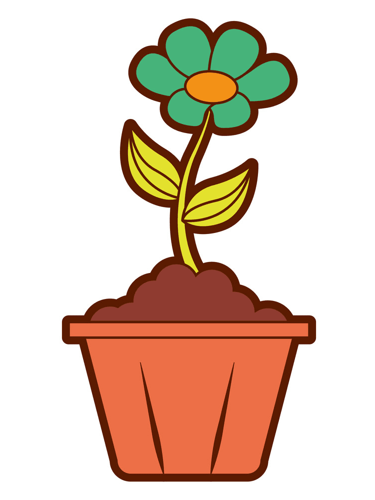 Clipart Flower Pot