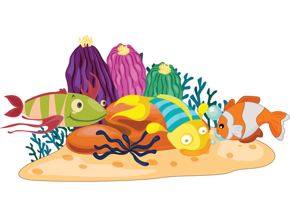 Coral Reef Clipart Png Free
