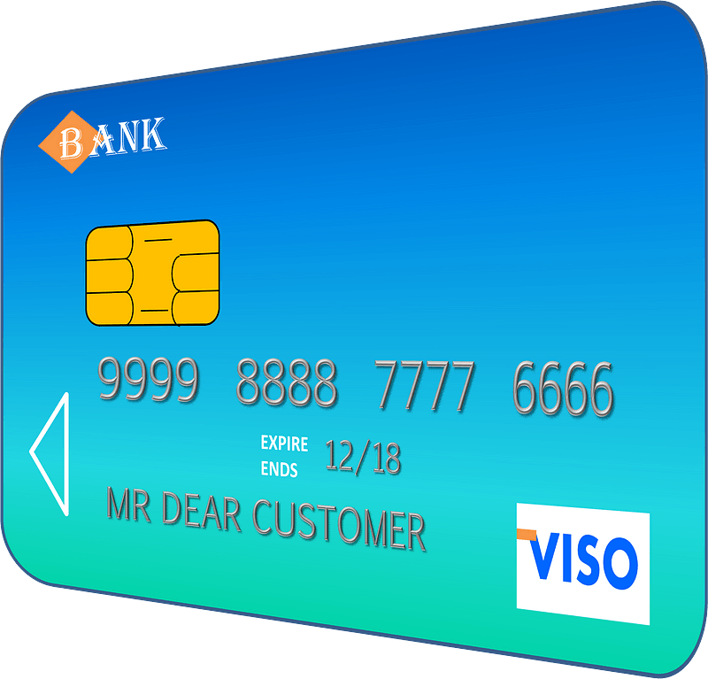 Credit Card Clipart Transparent Free