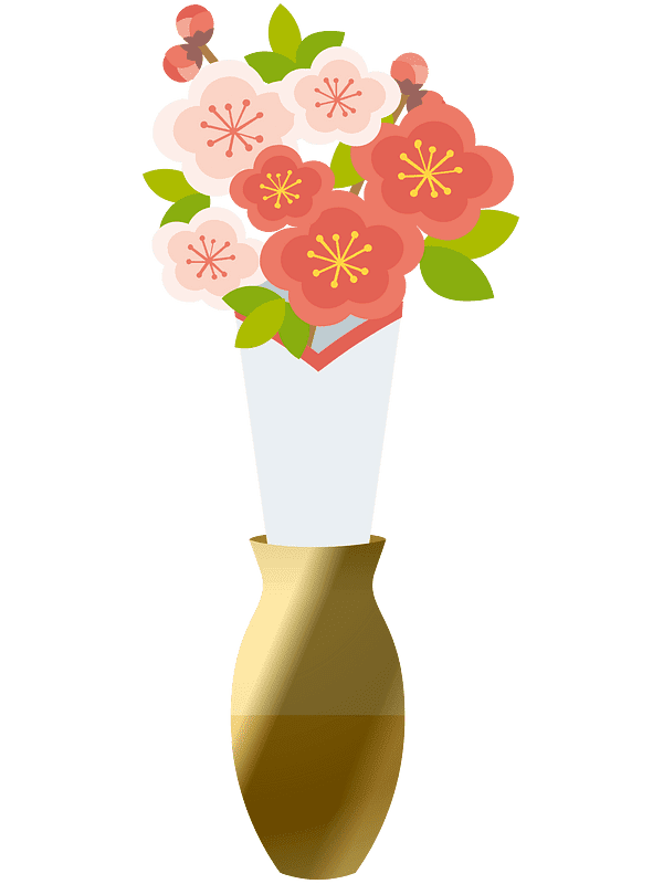 Download Flower Vase Clipart Transparent