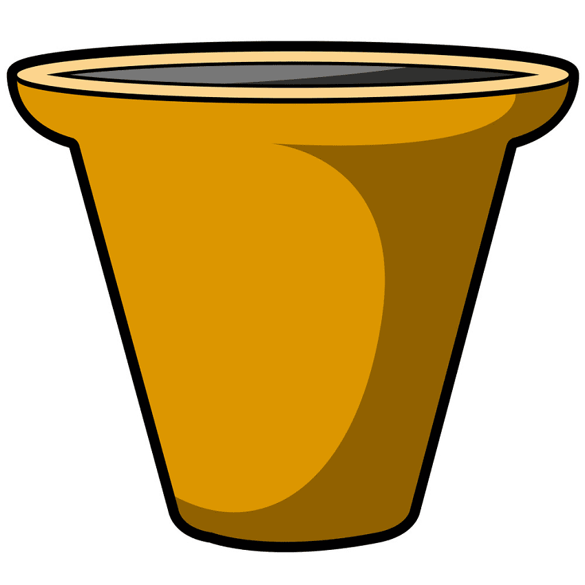 Empty Flower Pot Clipart For Free