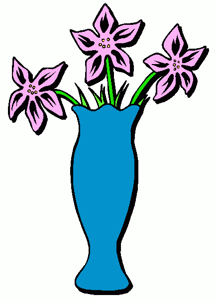 Flower Vase Clipart Pictures