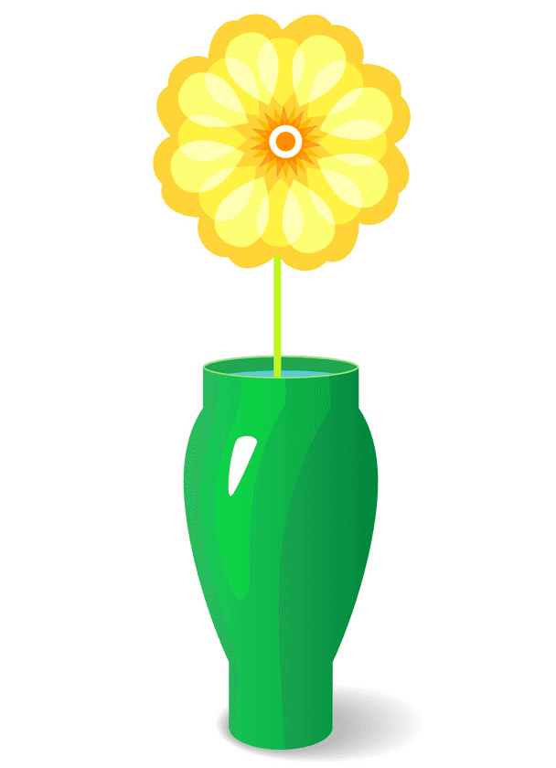 Flower Vase Clipart Png Pictures