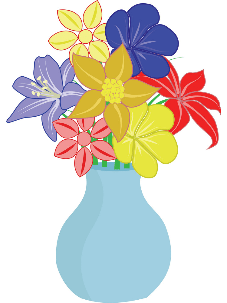 Flower Vase Clipart Png