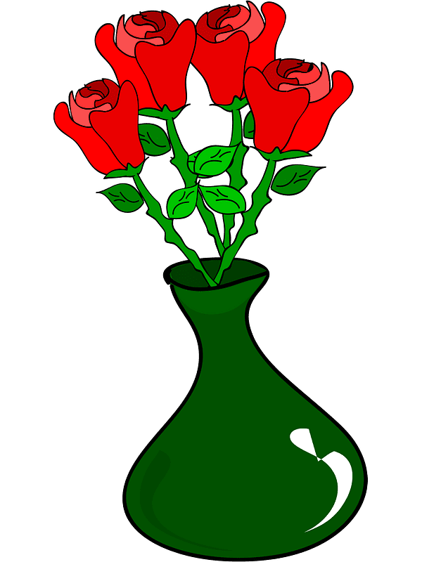 Flower Vase Clipart Transparent For Free