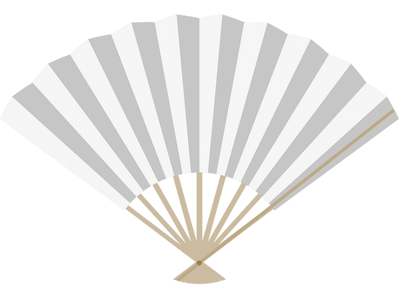 Folding Fan Clipart Transparent Background