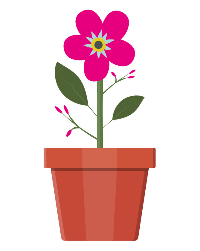 Free Flower Pot Clipart Download