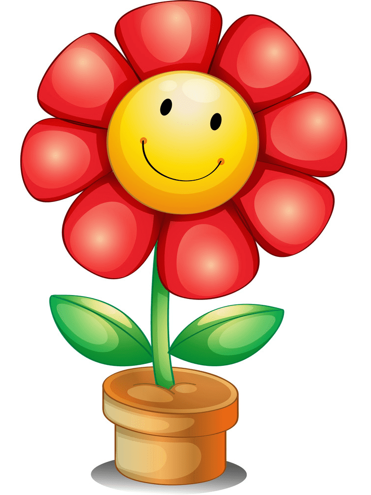 Free Flower Pot Clipart Image