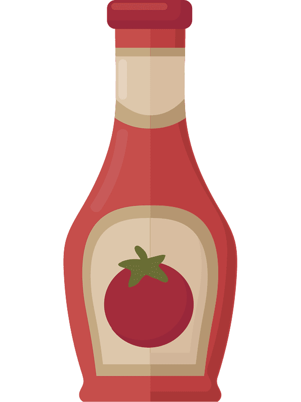 Free Ketchup Clipart Transparent Background