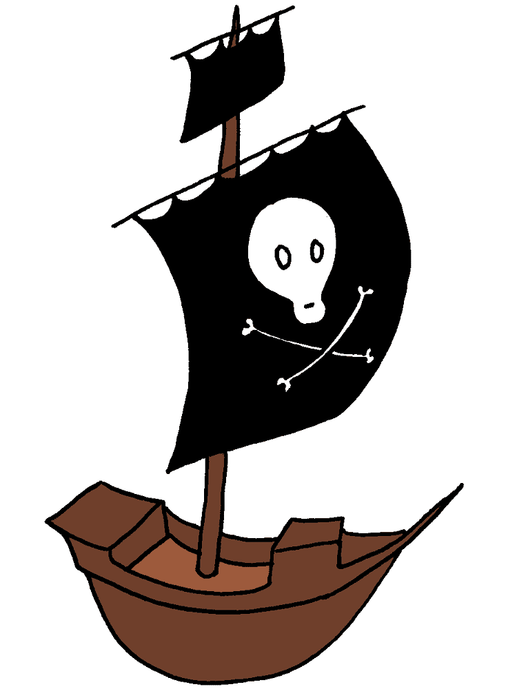 Free Pirate Ship Clipart Images