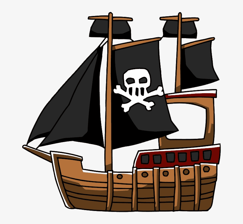 Free Pirate Ship Clipart Picture
