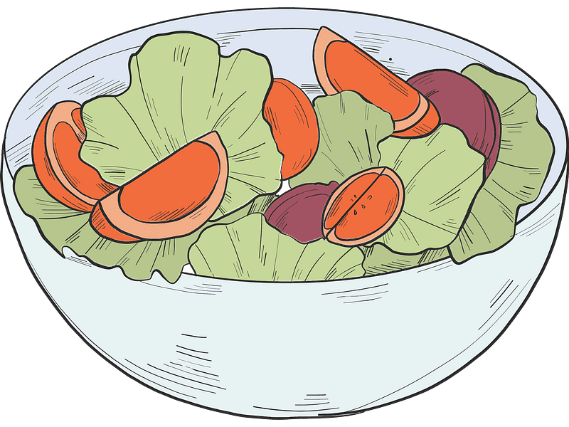 Free Salad Clipart Transparent Background