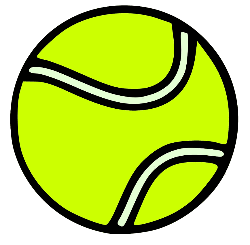 Free Tennis Ball Clipart Pictures