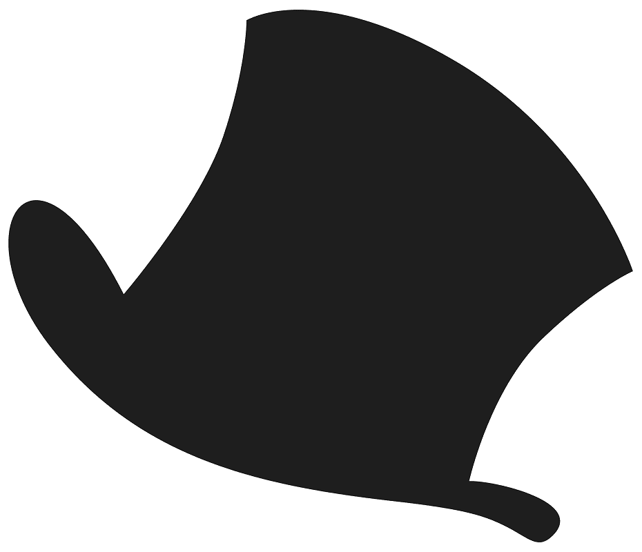 Free Top Hat Silhouette