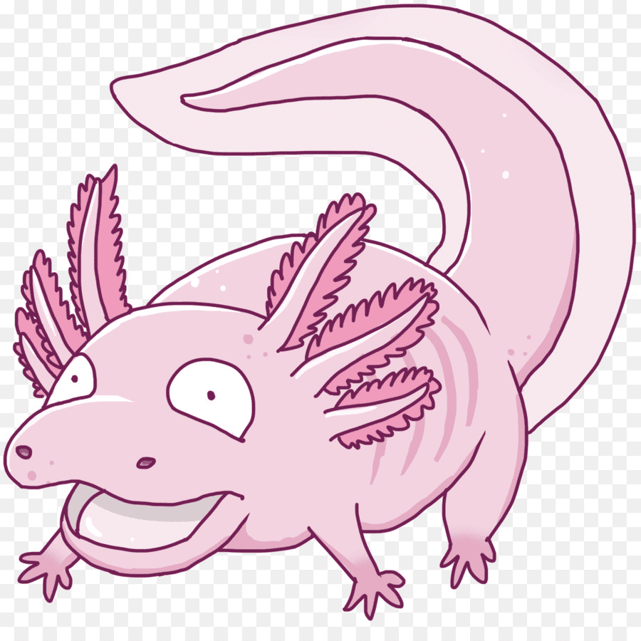 Funny Axolotl Clipart