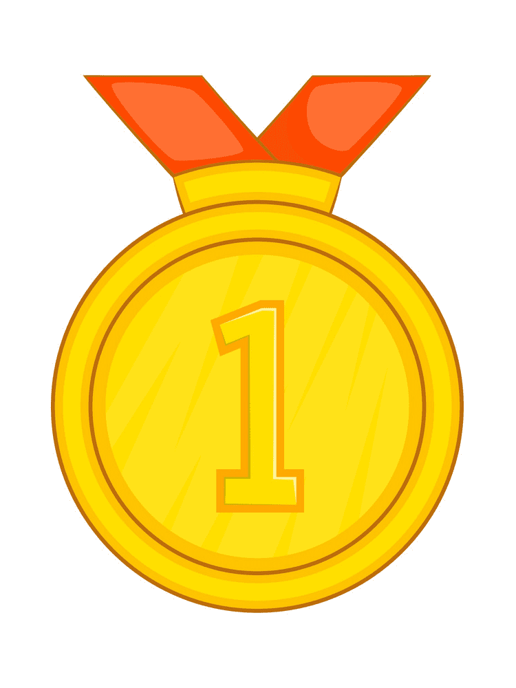 Gold Medal Clipart Picture