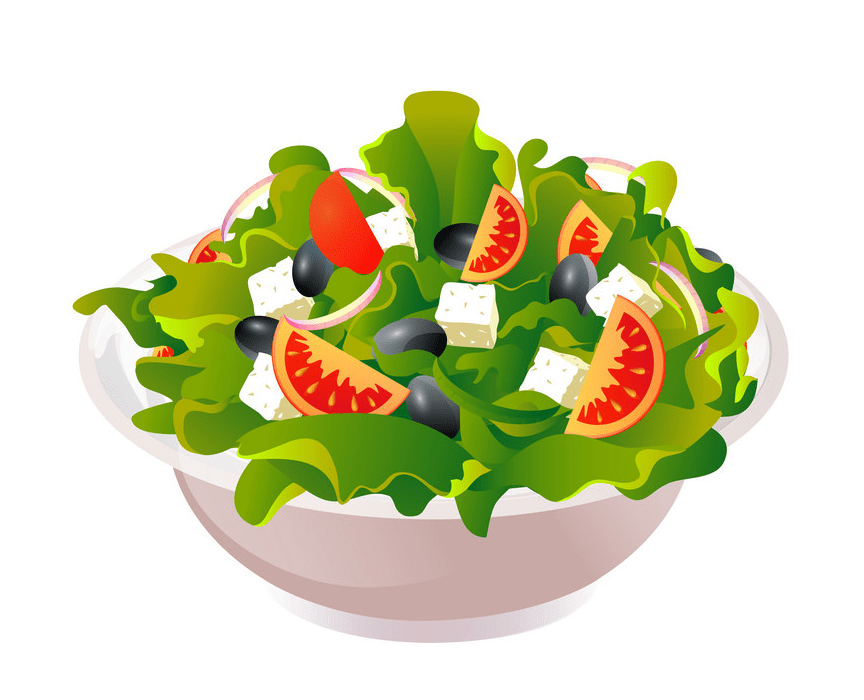 Greek Salad Clipart