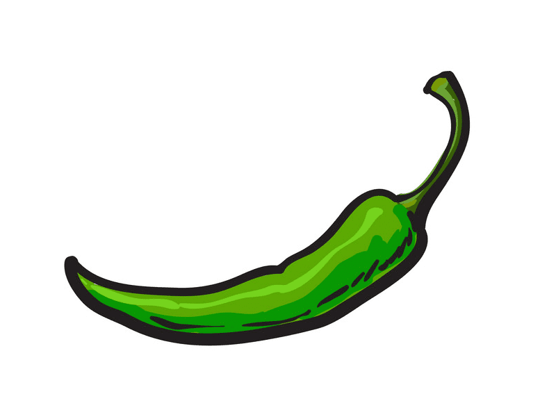 Green Chili Clipart For Free