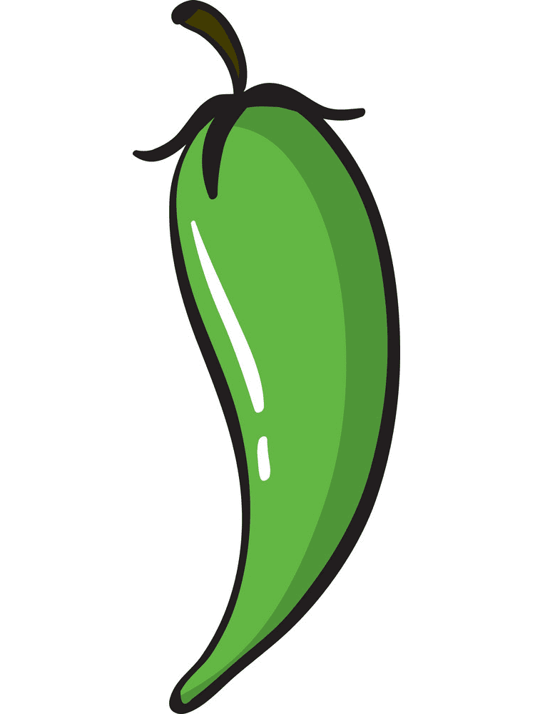 Green Chili Clipart