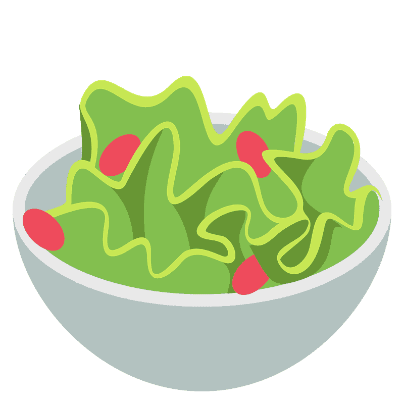 Green Salad Clipart Transparent Background