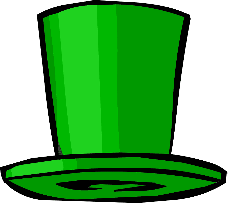 Green Top Hat Clipart Free