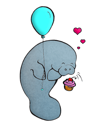 Manatee Clipart Pictures